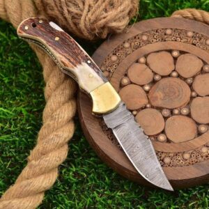 "Elven Leaf" Engraved Fantasy Dagger